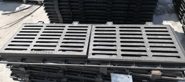 隆安球墨铸铁连体双篦展示