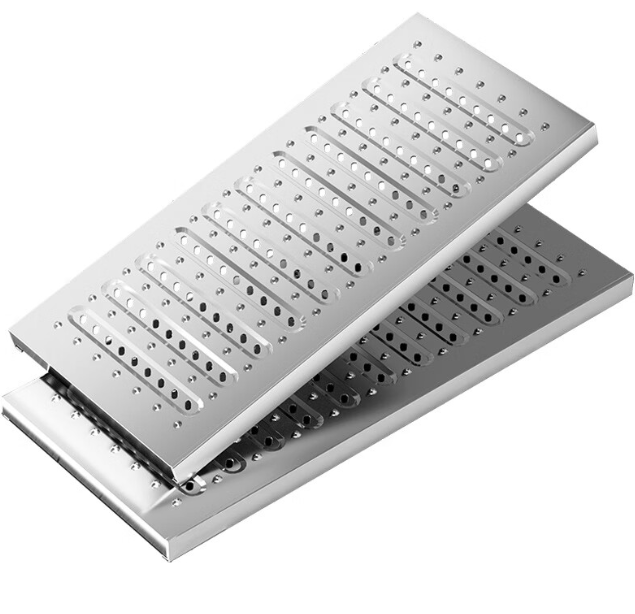 隆安不锈钢沟盖板展示